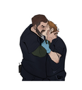 HuckleRobby Sticker