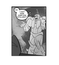 TFP Ratchet Comic Panel Sticker