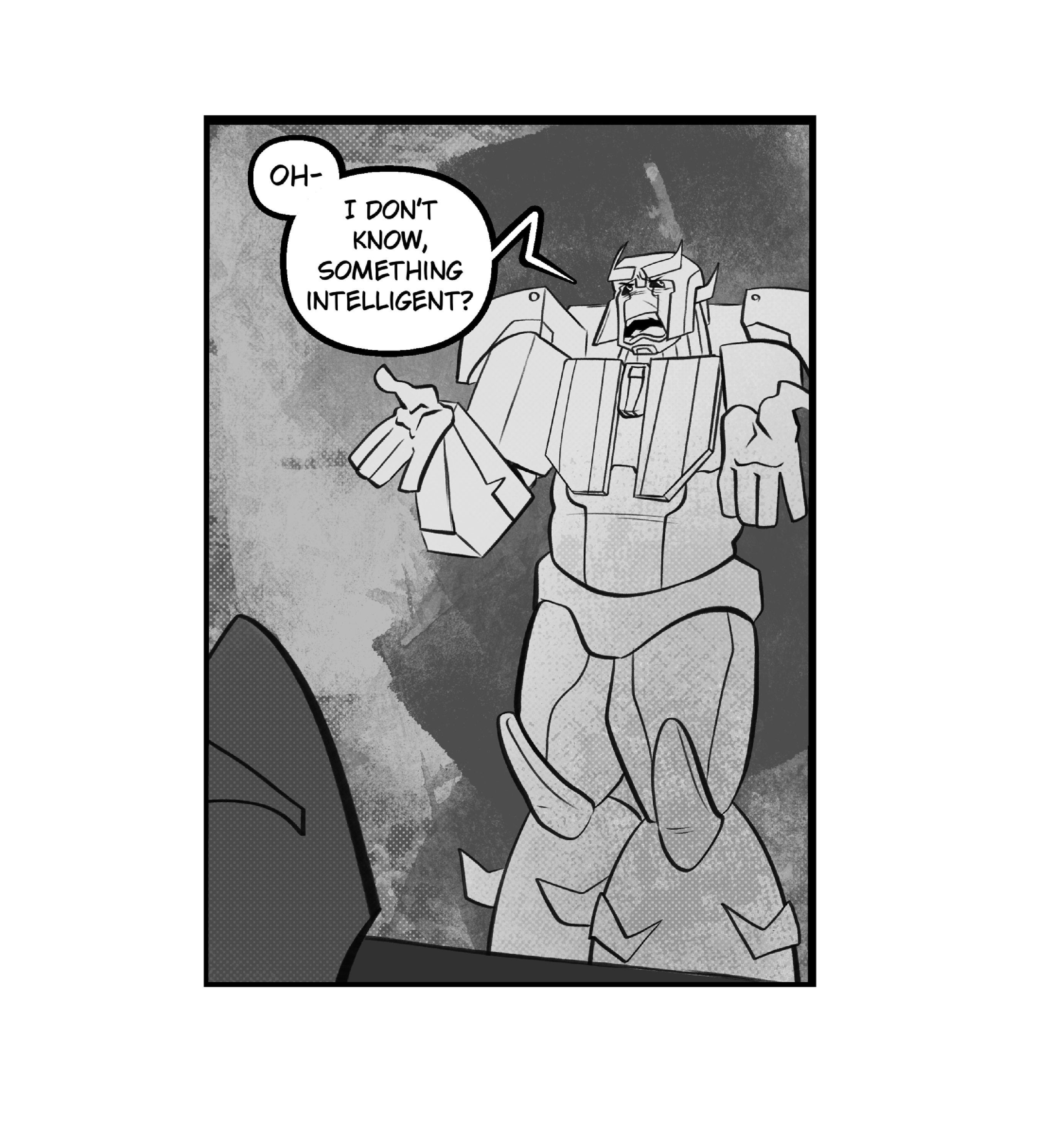 TFP Ratchet Comic Panel Sticker