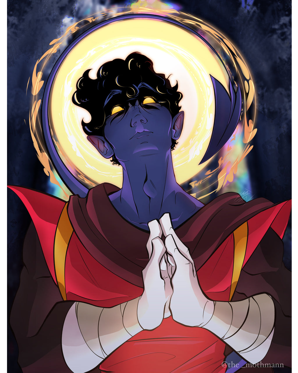 Holy Night Crawler Print