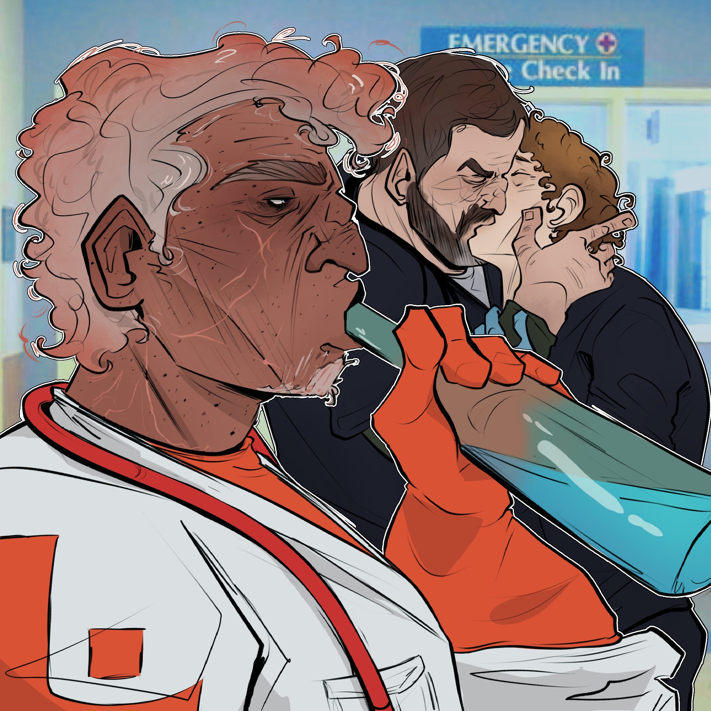 Hucklerobby X Human! Transformers Print