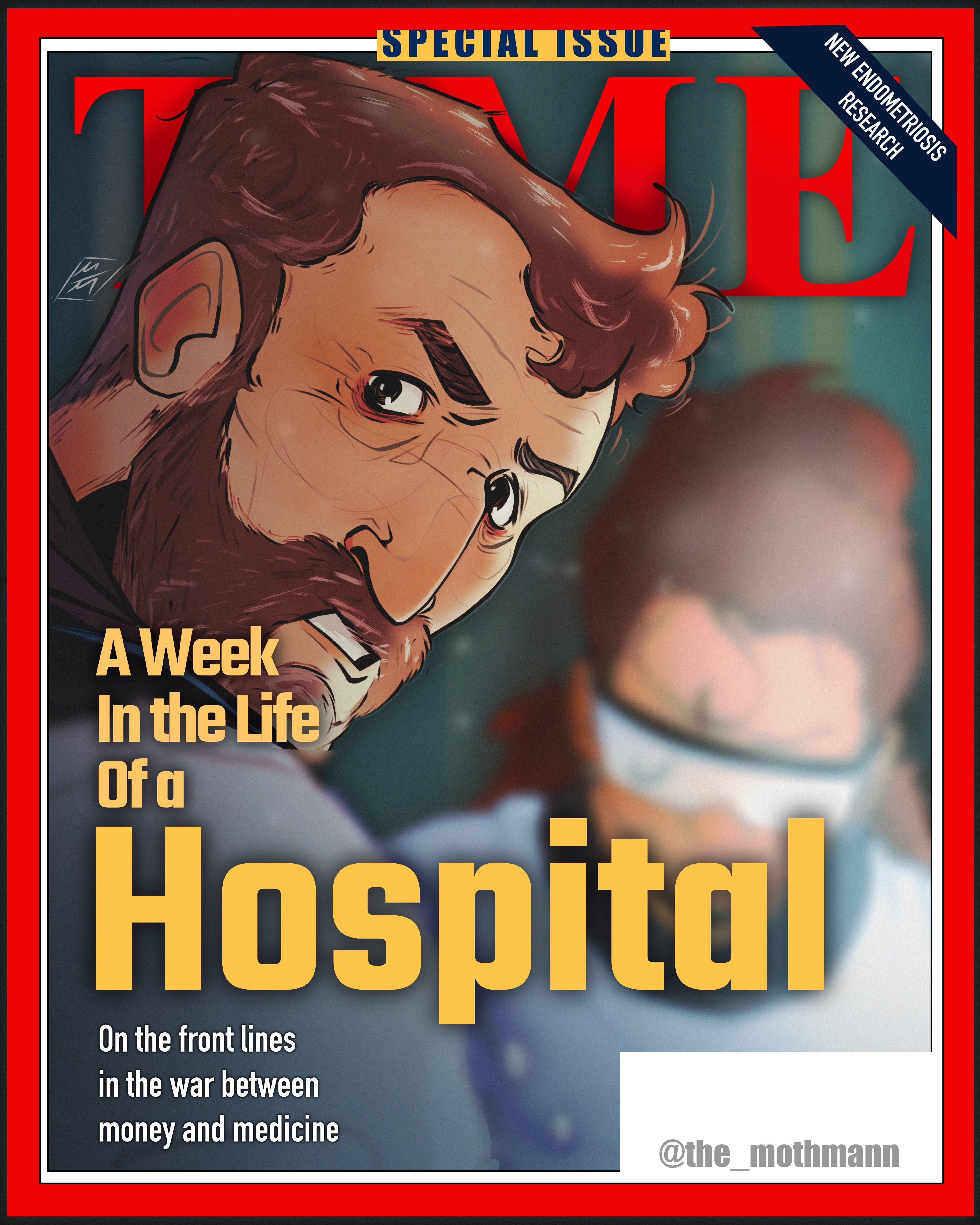 The Pitt TIME Cover Print