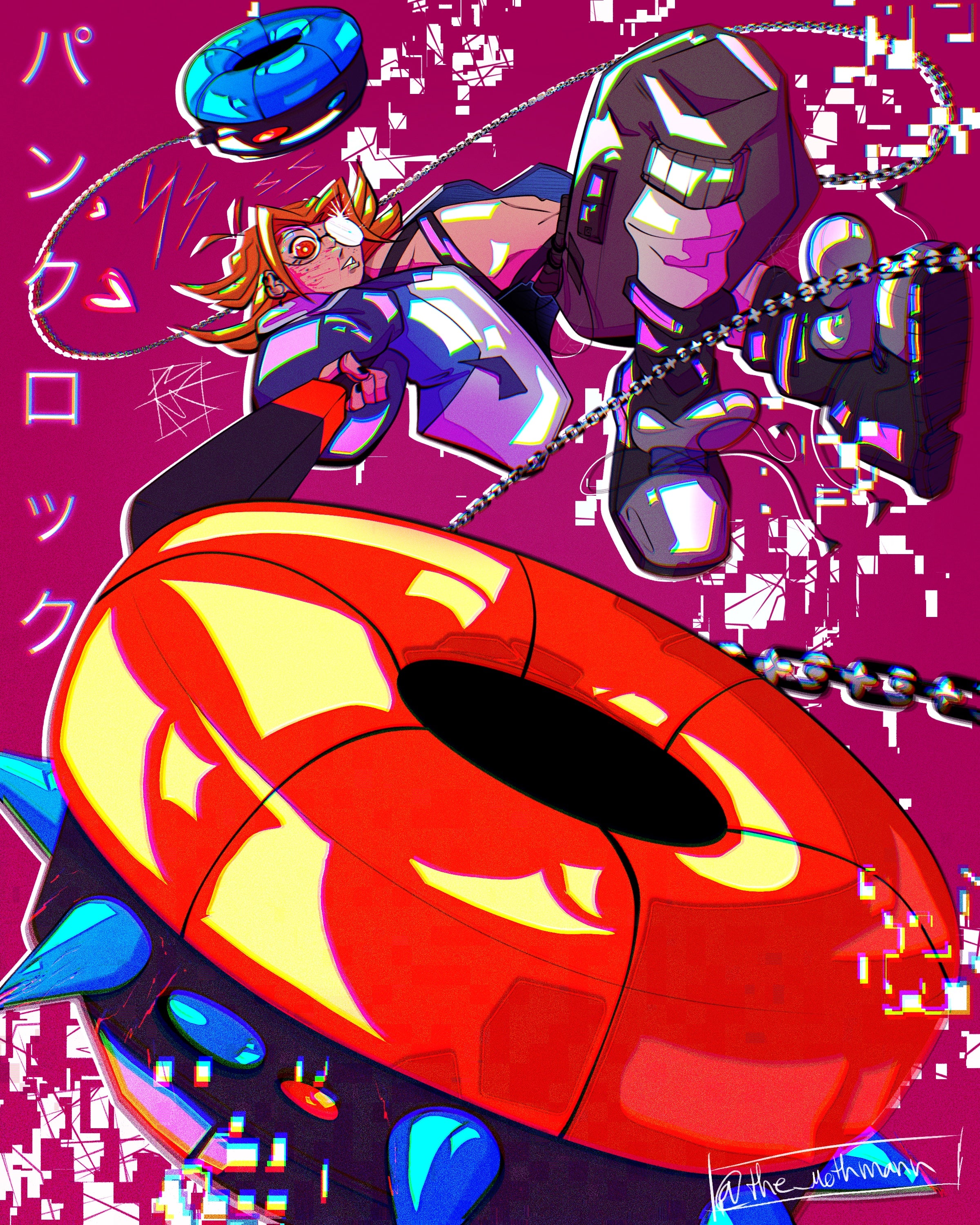 Cyber Attack Print